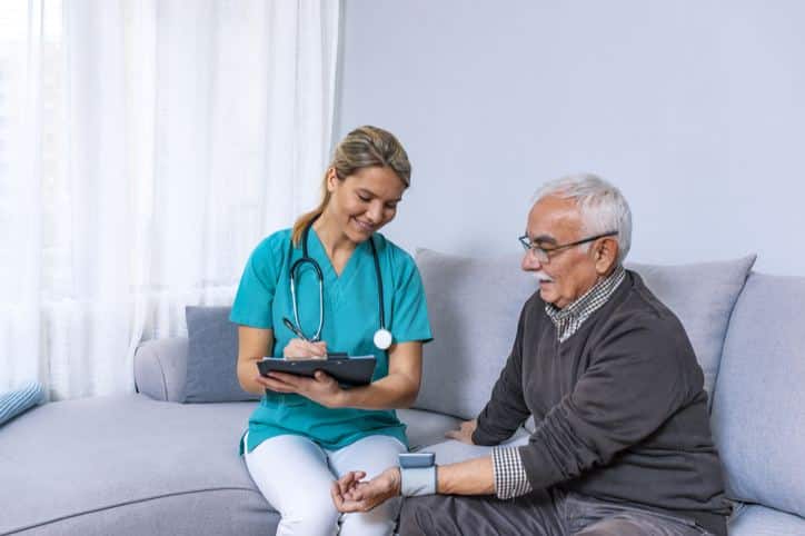 Doctor patient treatment